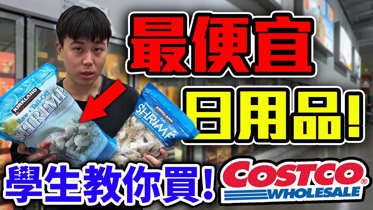 好市多Costco最便宜日用品開箱推薦！市售最低價！卡費都省回來了！【客家學生EP.28】| dinner lin低能林
