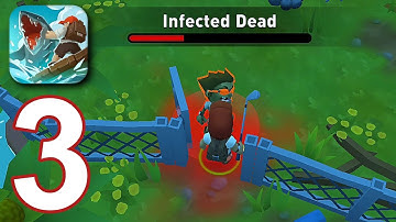 Epic Raft: Fighting Zombie Shark Survival - Gameplay Walkthrough part 3 -New Island Map (Android)