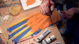 Dave Pressler Painting Rays