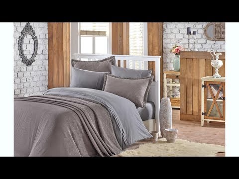 Покрывало с наволочками HOBBY Natural Set т. серый, 🇹🇷 ткань жаккард, 100% хлопок Покрывало с наволочками HOBBY Natural Set т. серый, 🇹🇷 ткань жаккард, 100% хлопок