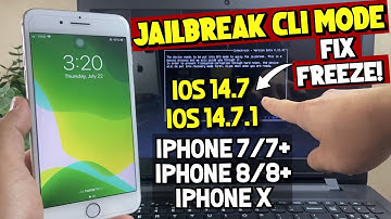 How to Jailbreak CLI Mode iPhone 8, iPhone X Fix Stuck on Checkra1n Jailbreak iOS 14.7 & 14.7.1