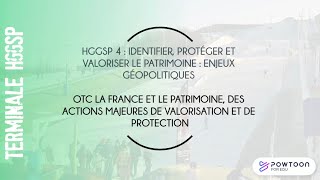 TERMINALE HGGSP La France et le patrimoine, des actions majeures de valorisation et de protection screenshot 5