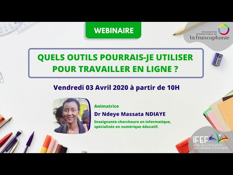 Quels outils pourrais-je utiliser pour travailler en ligne ?