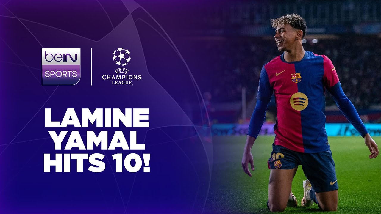 Lamine Yamal hits career MILESTONE with his 10th goal of the season