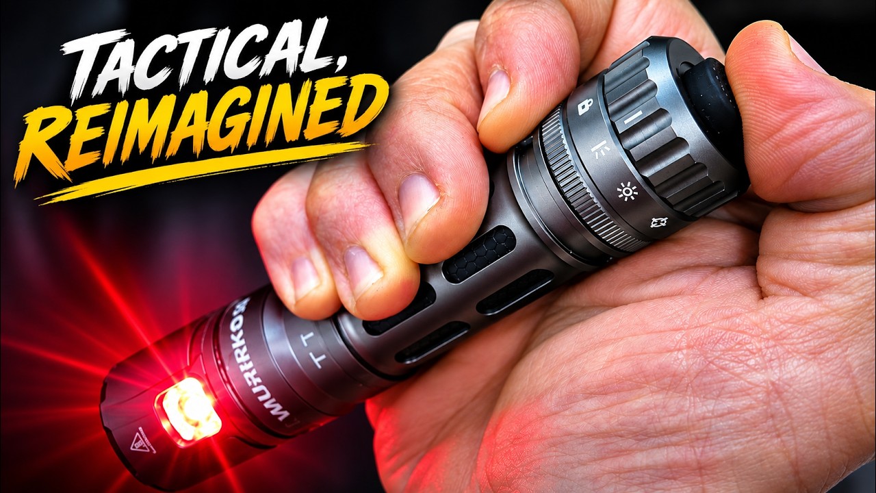 The Wurkkos T1 Is Unlike Any Tactical Flashlight I've Used - YouTube
