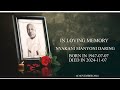 In loving Memory • Daring Manyoni Nyakani • (Mpumalanga) Mkhuhlu #funeralservice