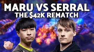 MARU vs SERRAL: The GOAT REMATCH! | $42,000 Masters Coliseum 7 (Bo5 ZvT)  StarCraft 2