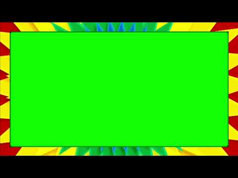 Neon frame with different color border green screen footage 3 no cope write strike @vfxtools