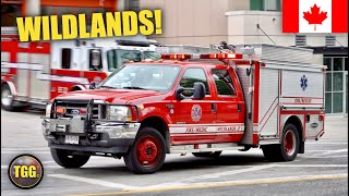 [Vancouver] Fire Dept WILDLANDS Trucks Lights & Siren Collection!