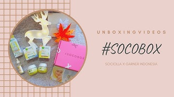 [UNBOXING] #SOCOBOX | SOCIOLLA × GARNIER INDONESIA