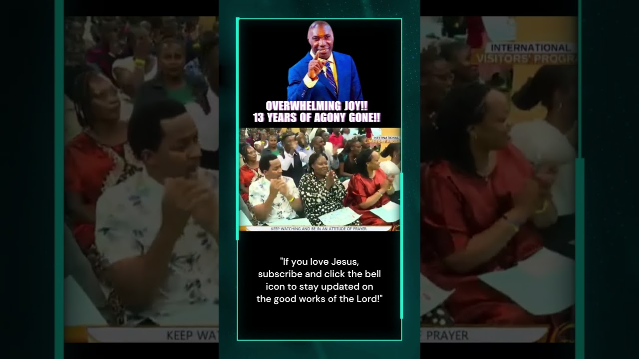 🔴OVERWHELMING JOY!! 13 YEARS OF AGONY GONE!! IN JESUS NAME!! 