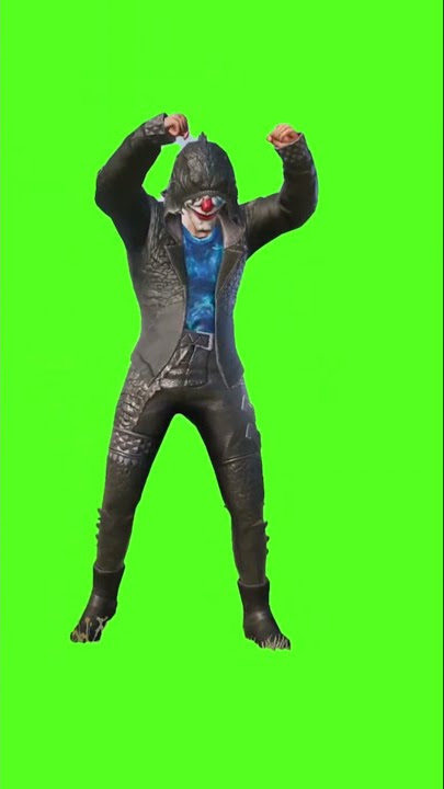 Godzilla emote | pubg green screen emote | pubg emote | lobby edit 🔥