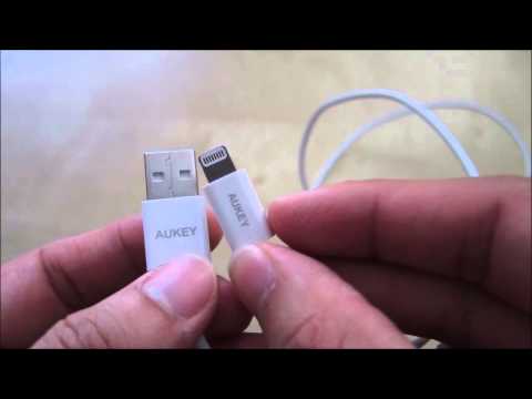Aukey MFI Certified Lightning to USB Cable Charge & Sync Cable Review