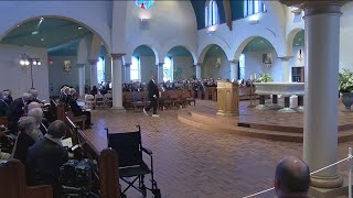 The funeral for the late Kansas Senator Robert Dole in Russell, Kansas. News
