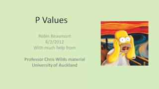 P values what are they - part 1 of 4