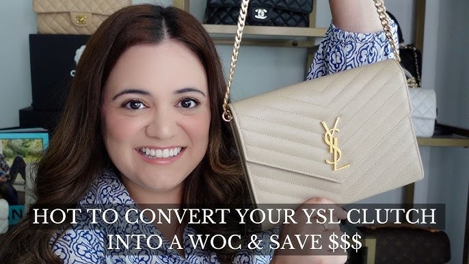 The Best Bag Hack: Converting a Clutch into a Bag - YesMissy