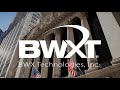 Bwxt investor day  new york stock exchange closing bell