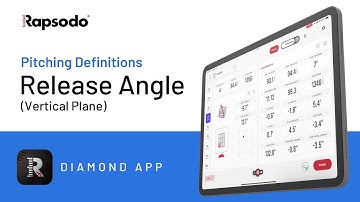 Rapsodo Pitching Definitions: Release Angle (Vertical Plane)