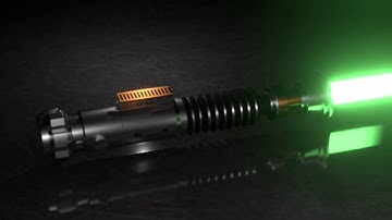 RoTJ Luke Skywalker Lightsaber Turnaround Showcase