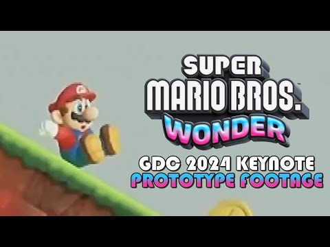 Super Mario Bros. Wonder | Prototype Footage (GDC 2024 Keynote)
