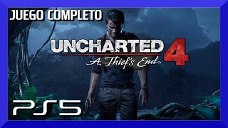 Uncharted 4: El desenlace del ladrón | PS5 | Walthrough Gameplay Película Completa en español