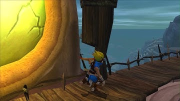 Misty island and the Fire lands. Jak and Daxter 1 walkthrough part 3. From Gwave030.