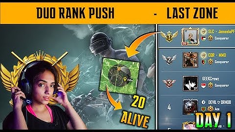 😡BGMI Duo Rank Push Day 1 SAMSUNG,A3,A5,A6,A7,J2,J5,J7,S5,S6,S7,59,A10,A20,A30,A50,A70