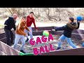 Last Person Hit With The Gaga Ball Wins!