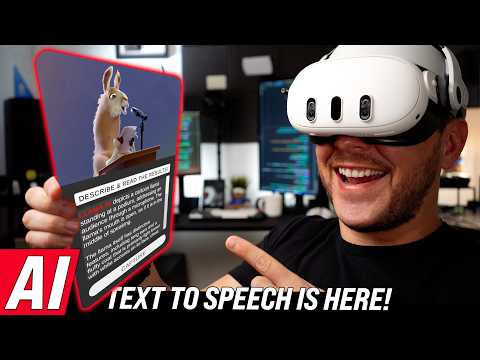How to Add Text-To-Speech to VR Games! (Meta SDKs + AI)