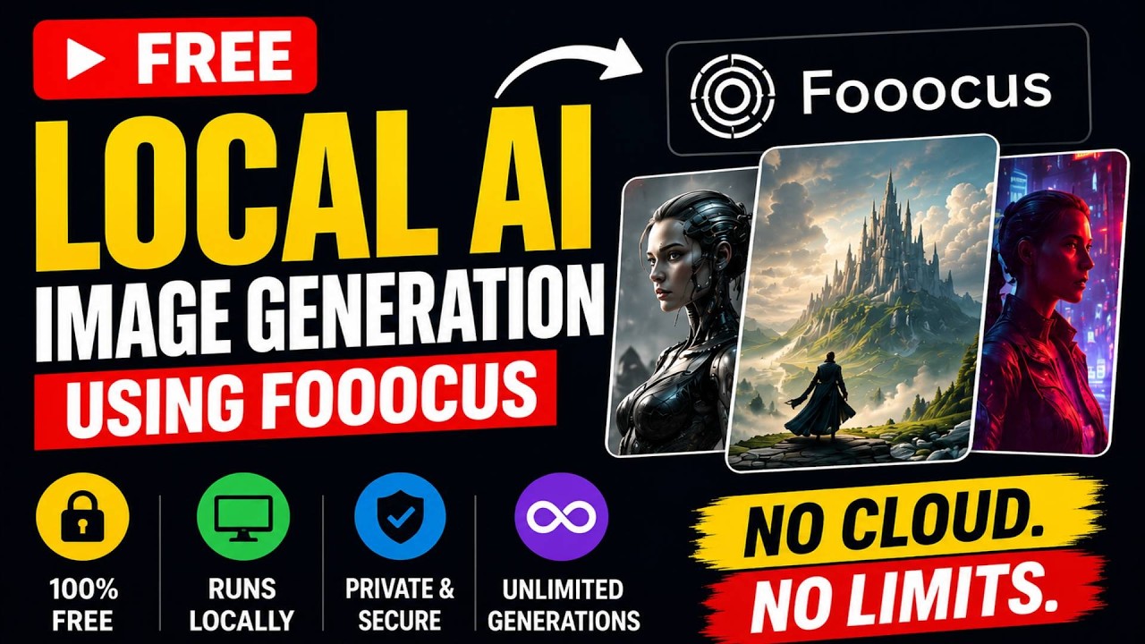 Unlimited AI Image Generation Free with Fooocus on Your PC