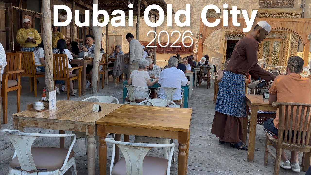 Old Dubai Walking Tour 2026🇦🇪| Traditional Deira & Dubai Creek in 4K 