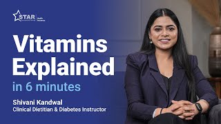 Vitamins Explained in 6 Minutes | Deficiency Symptoms & Types You Need to Know | Star Health