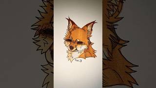 I tried my best 😭 #art #furry #drawing #artist #fyp #challenge #fox #oc #challenge #furries #draw