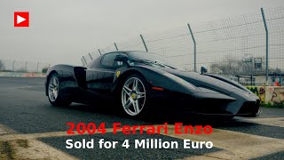 2004 Ferrari Enzo Sold for €3,910,000 during the Bonhams auction in Paris 2024