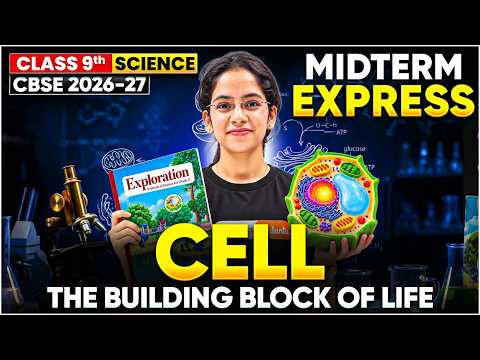 🚀Class 9 Science Midterm Express | Cell: The Building Block of Life🧬| CBSE 2026-27 | Aishwarya Ma'am