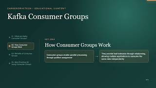 Understanding Kafka Consumer Groups