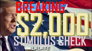 FINALLY! SECOND STIMULUS CHECK ARRIVES, CASH ACT $2000 TO MSC!! Second Stimulus  UPDATE GREAT NEWS