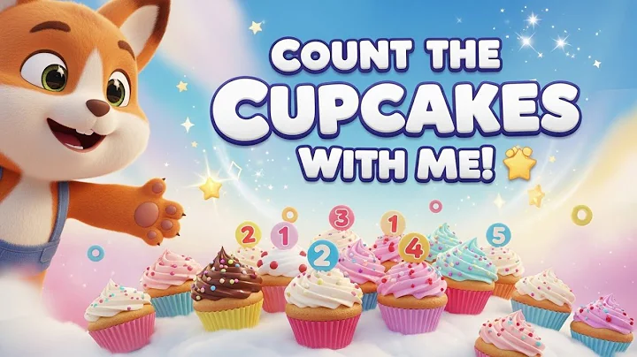 Count the Cupcakes With Me! 🧁🔢 | Fun Learning & Counting for Kids | Preschool Educational Video