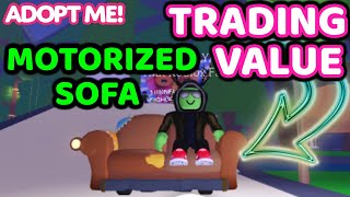 Motorized Sofa Trading Value In Adopt Me! *NEW LEG VEHICLE*