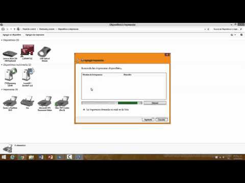Instalar una impresora sin CD/DVD