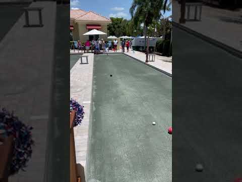 Bocce Ball Demonstration 7.4.2021