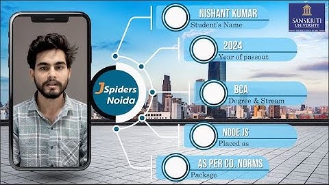 NODE JS TRAINEE || JSPIDERS NOIDA || PLACED STUDENT REVIEW