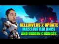 Helldivers 2  new factory strider enemy and hidden changes in the balance patch  full breakdown
