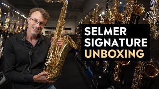 The NEW Selmer Signature! Unboxing & First Impressions! by SAX 19,812 views 8 months ago 6 minutes, 28 seconds