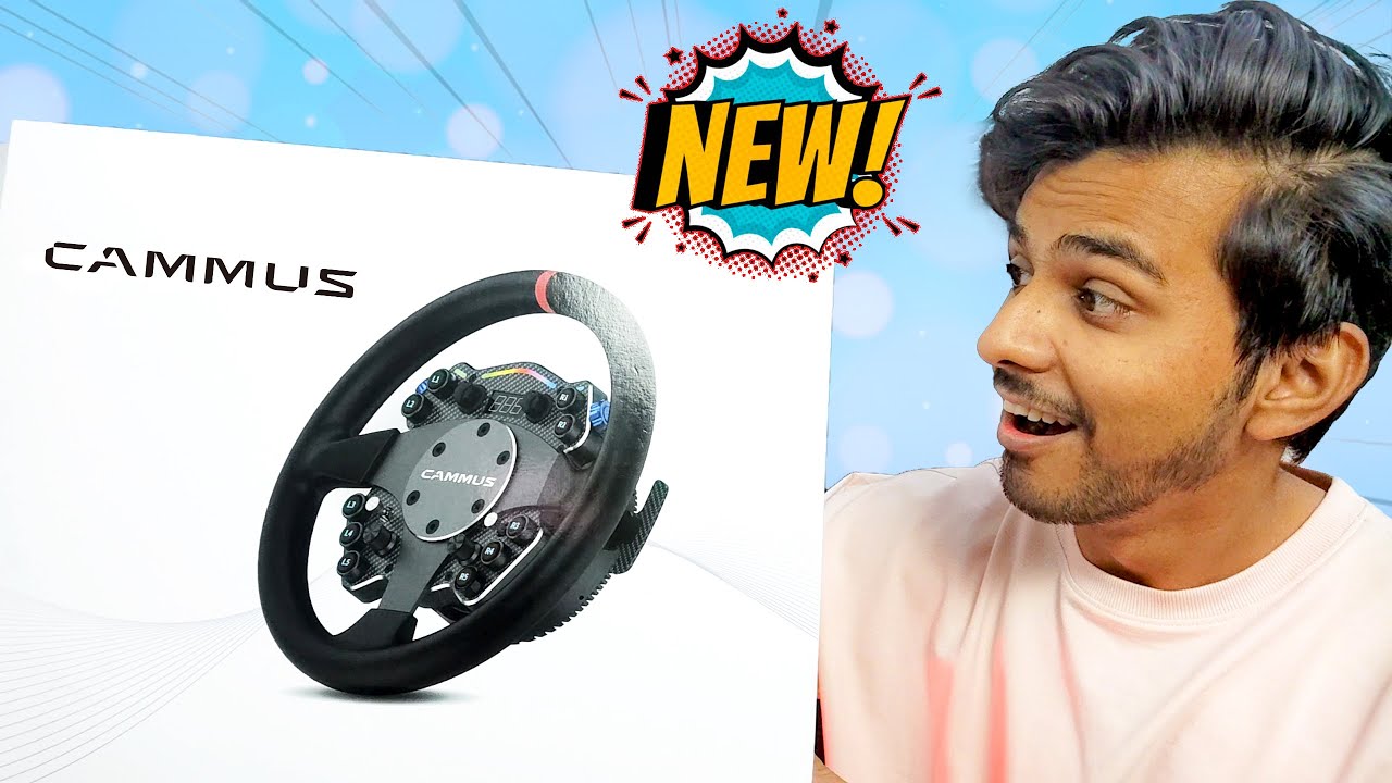 UNBOXING MY NEW STEERING WHEEL SETUP | CAMMUS C12