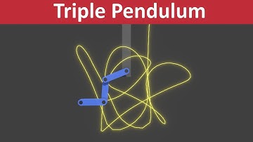 Triple Pendulum Physics Simulation With Full History (Unity Open Source)