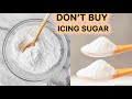 How to make powder sugar | icing sugar