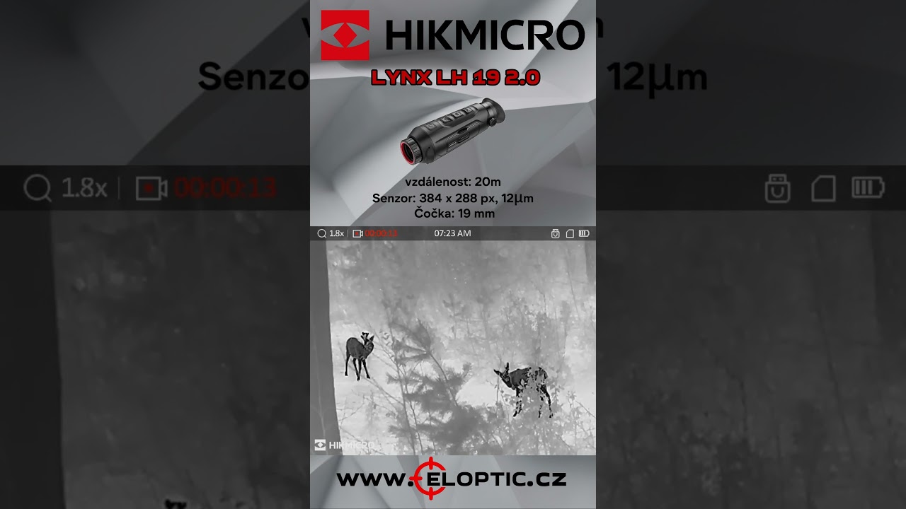 ELOPTIC - Monokulár Hikmicro LYNX LH19 2.0
