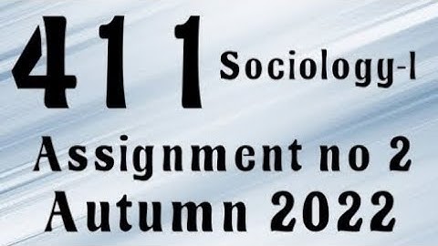 AIOU Code 411 Solved Assignment No.2 Autumn 2022 #aiou #aiousolveassignments