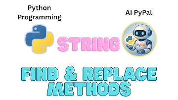 83. Find and Replace Methods in strings. #pythonmethods #pythonstrings #python